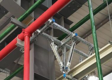 索县该抗震支架的整体式支吊架结构协调性好